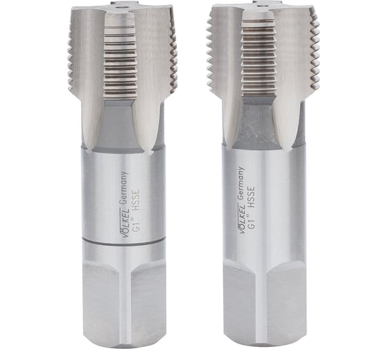 Набор метчиков из 2-х шт. VOELKEL G 1,0 -11 HSSE DIN5157 V55326