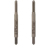 Набор метчиков из 2-х шт. VOELKEL М3 шаг 0,5 мм HSSE DIN352 V57326-2PC