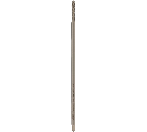 Машинный метчик VOELKEL длинный М4 шаг 0,7 мм HSSE 150мм DIN371XL V32061