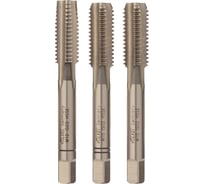 Ручные метчики VOLKEL M10 шаг 1.5мм DIN 352 HSSE комплект из 3 штук V57346