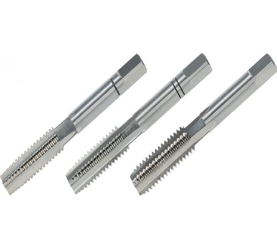 Набор ручных метчиков VOLKEL M12x1.75, DIN 352, HSS-E, комплект из 3 штук 57350