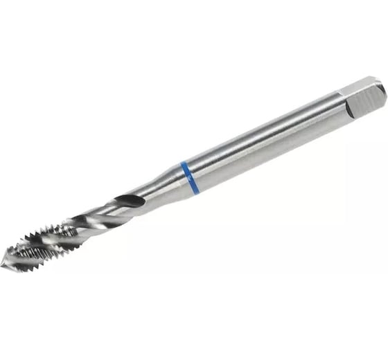 Машинный метчик VOLKEL M6x1 для глухих отверстий, HSS-E, DIN 371, 6H 36438
