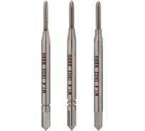 Набор метчиков VOELKEL из 3-х шт. М 1,4 шаг 0,3 мм HSS-G DIN352 V27308