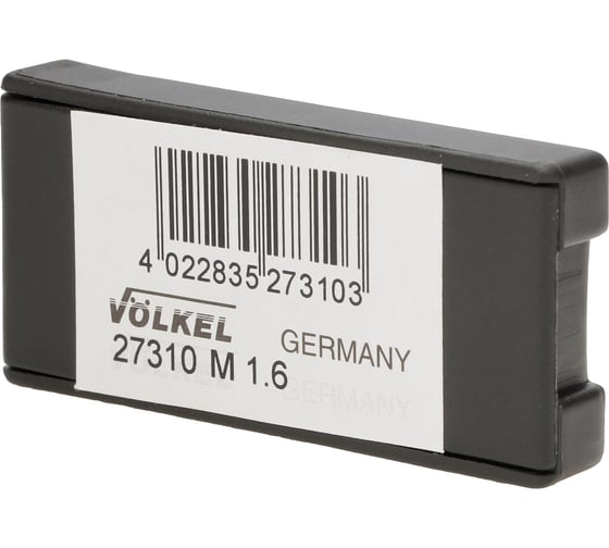 Набор метчиков VOLKEL из 3-х шт. М 1,6 шаг 0,35 мм HSS-G DIN352 V27310