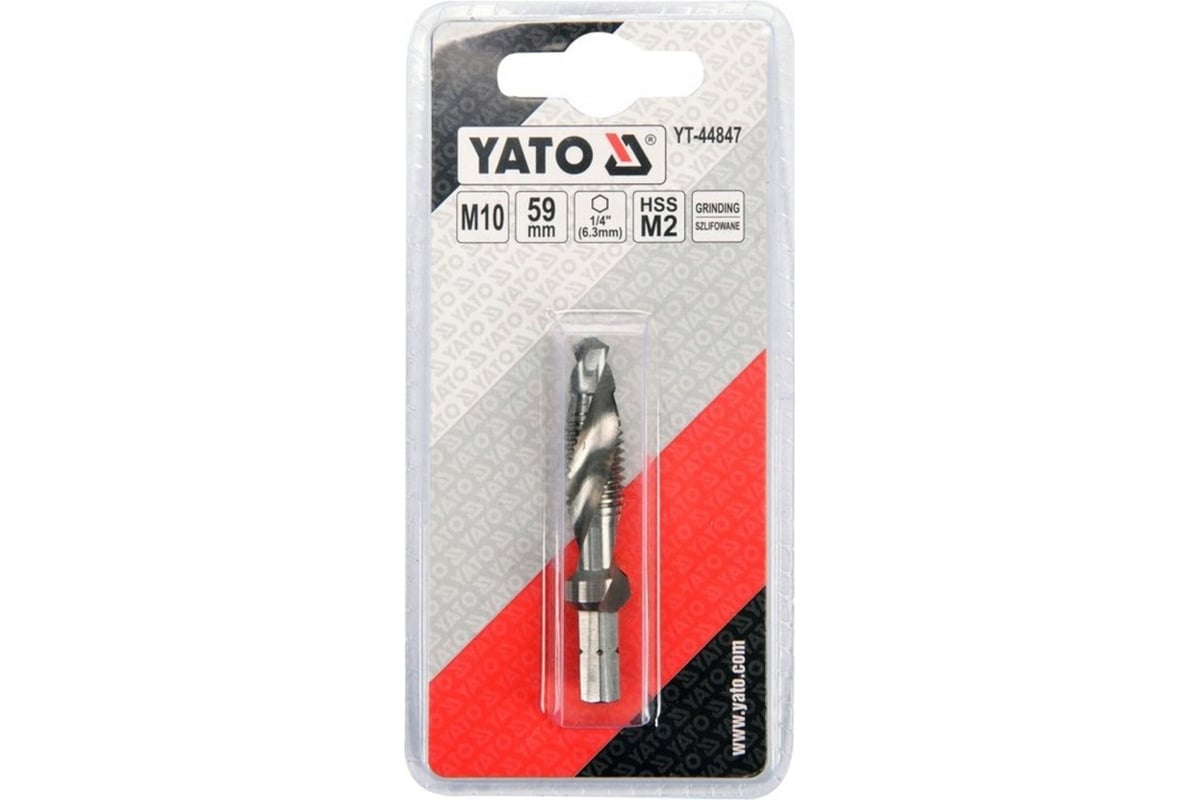 Сверло-метчик YATO М10 HEX YT-44847 - выгодная цена, отзывы ...