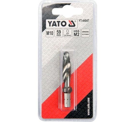 Сверло-метчик YATO М10 HEX YT-44847