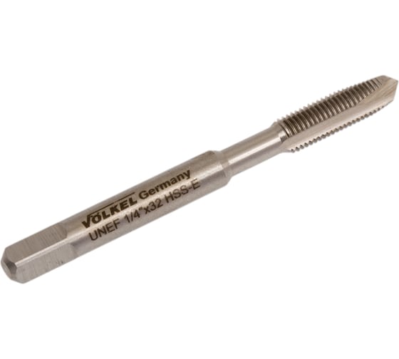 Машинный метчик VOELKEL UNEF 1/4 -32 HSSE ISO529 V83321