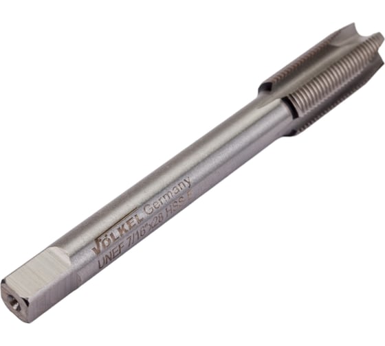 Метчик машинный VOELKEL UNEF 7/16-28 HSSE ISO529 V83324