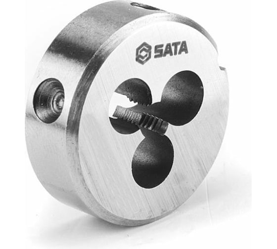 Плашка Sata M5, шаг резьбы 0.8 мм, картон. бл. 50905