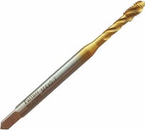 Метчик Partner M4х0.7 HSSE, DIN371, спиральная канавка, Н6, TiN 315040