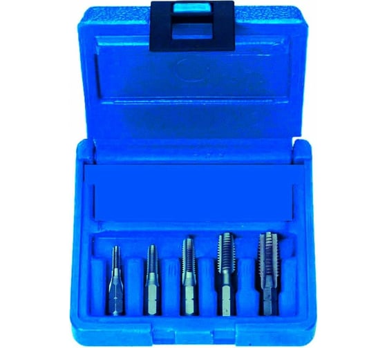 Набор бит-метчиков ZIRA HSS, M4-M5-M6-M8-M10 + 1/4" адаптер 6 предметов ZI-450095 1