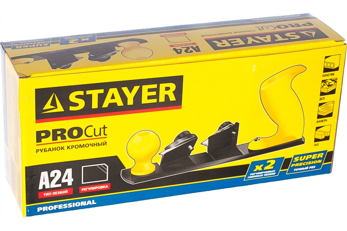 Кромочный рубанок по гипсокартону STAYER 18855 - выгодная цена, отзывы ...