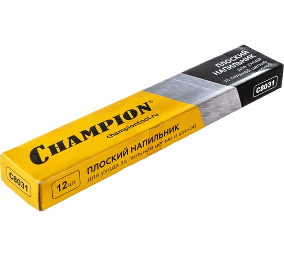 Напильник плоский (12 шт.) CHAMPION C8031