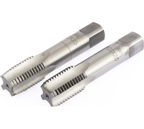 Метчик ручной (М22х2,5 мм; 2 шт.) СИБРТЕХ 76660