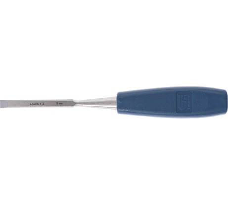 Стамеска 8 мм СИБРТЕХ пластиковая рукоятка// 24708