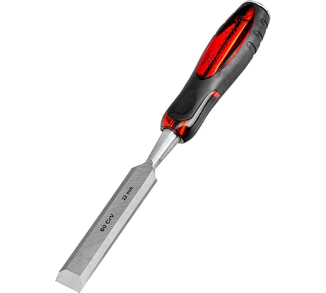 Долото-стамеска MATRIX "Тигровый глаз", 22 мм, двухкомпонентная обрезиненная ручка// 24516