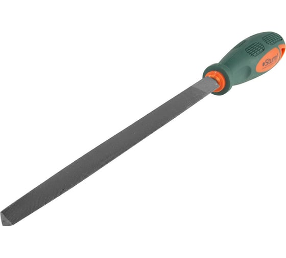 Трехгранный напильник 200 мм, ручки из мягкого пластика Sturm 1050-01-T200