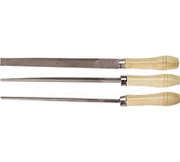 Набор напильников 200 мм 3 шт. SPARTA 158455