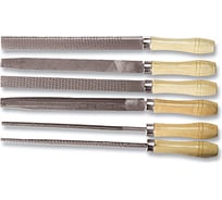 Набор напильников и рашпилей 3+3 шт. SPARTA 158675