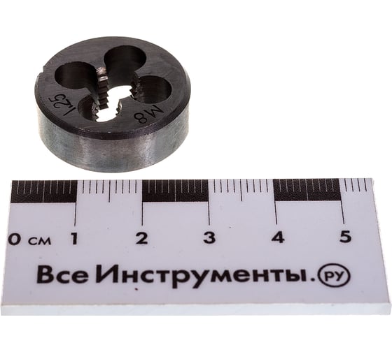 Метрическая плашка 8х1,25 мм FIT 70825