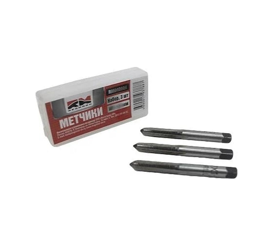 Метрические метчики REDMARK M10х1,0мм 3 шт RM242107 1