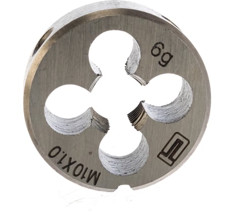 Плашка М10 х 1,0 мм СИБРТЕХ 77024