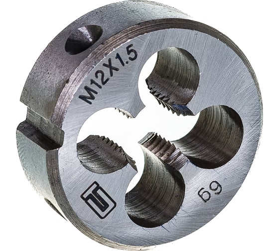Плашка М12 х 1,5 мм СИБРТЕХ 77031