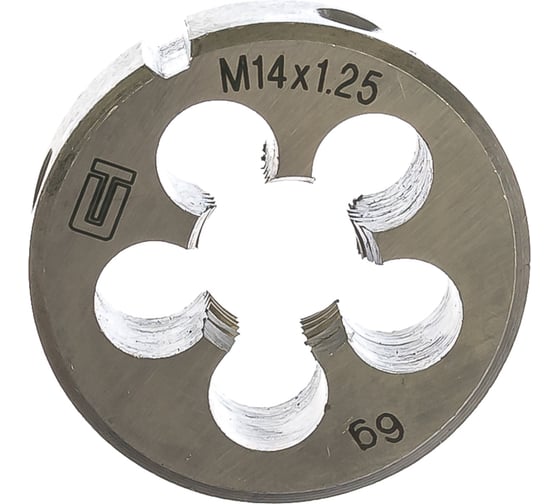 Плашка М14 х 1,25 мм СИБРТЕХ 77035