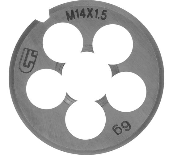Плашка М14 х 1,5 мм СИБРТЕХ 77036