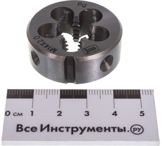 Плашка М14 х 2,0 мм СИБРТЕХ 77037
