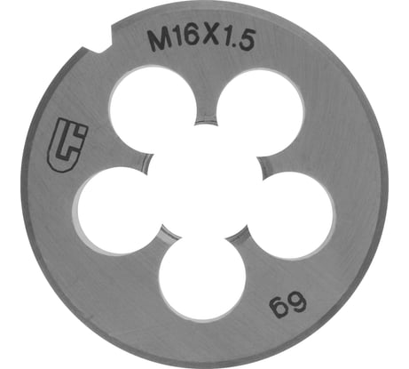 Плашка М16 х 1,5 мм СИБРТЕХ 77042