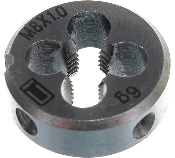 Плашка М8 х 1,0 мм СИБРТЕХ 77019