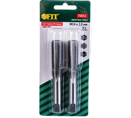 Метрические метчики 2 шт 14х2.0мм FIT IT 70852