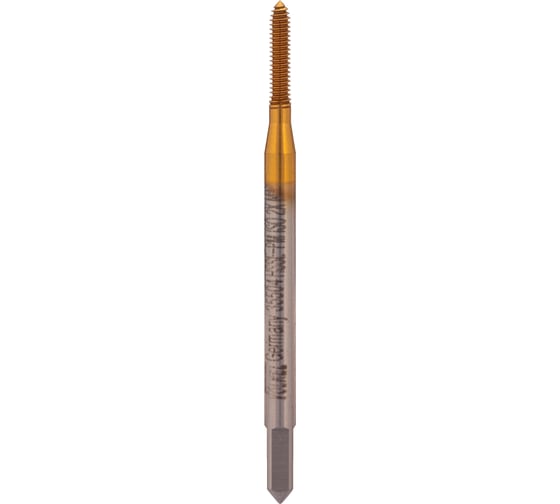 Метчик раскатник VOELKEL М 1.6, шаг 0,35 мм, HSSE-TiN, DIN371 V35524 1