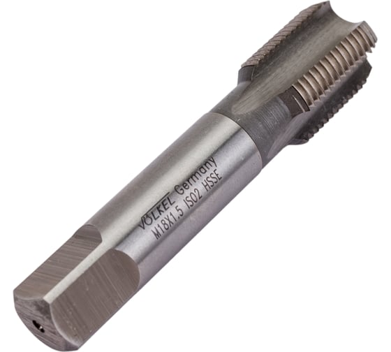 Набор метчиков VOELKEL 2 шт, М18, шаг 1,5 мм, HSSE, DIN2181 V56372