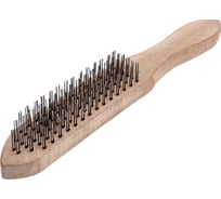 Металлическая щетка GROSSMEISTER 6-рядная 010601005