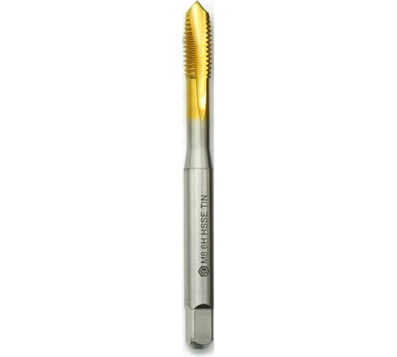 Машинный метчик СпецТехИнструмент M2.5x0.45DIN371BHSSETiNSTI 1