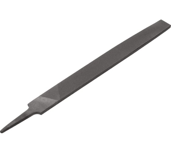 Плоский напильник TDM ELECTRIC длина 200 мм, №2, без рукоятки "Рубин" SQ1026-0217