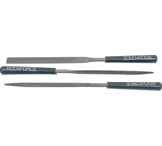 Набор надфилей Rockforce L-160 мм, 4 мм, 6 предметов RF-6161 RF-6161(50151)