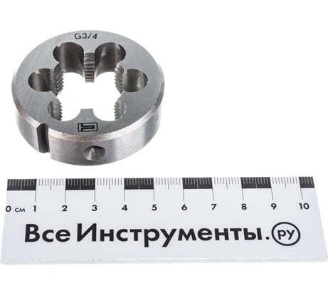 Плашка СИБРТЕХ G3/4 // 77134