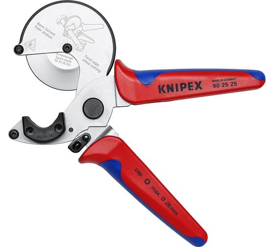 Труборез для композитных и пластиковых труб Knipex диаметр 26 мм KN-902525