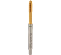 Машинный метчик VOELKEL М 6, шаг 1,0, HSSE-PM TiN DIN371 V30034
