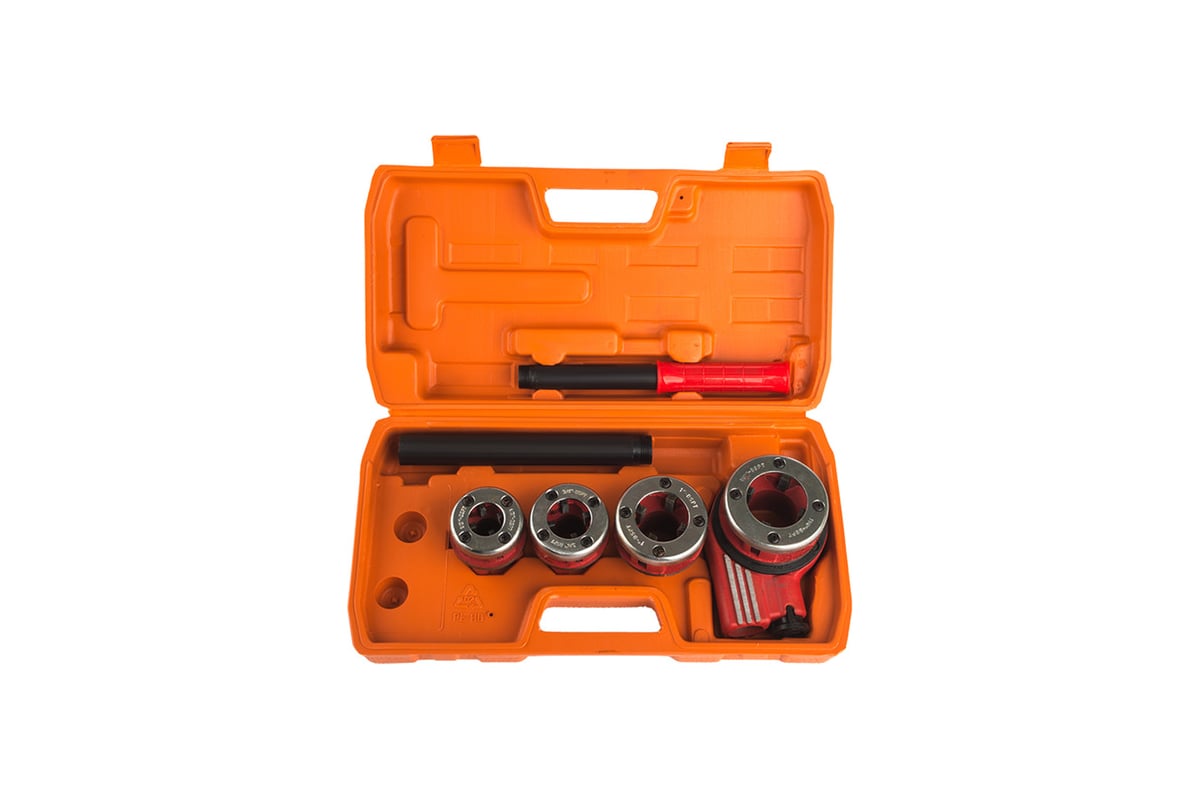 Набор клуппов для нарезания резьбы на трубах 5 предметов STURM 1065-03 ...