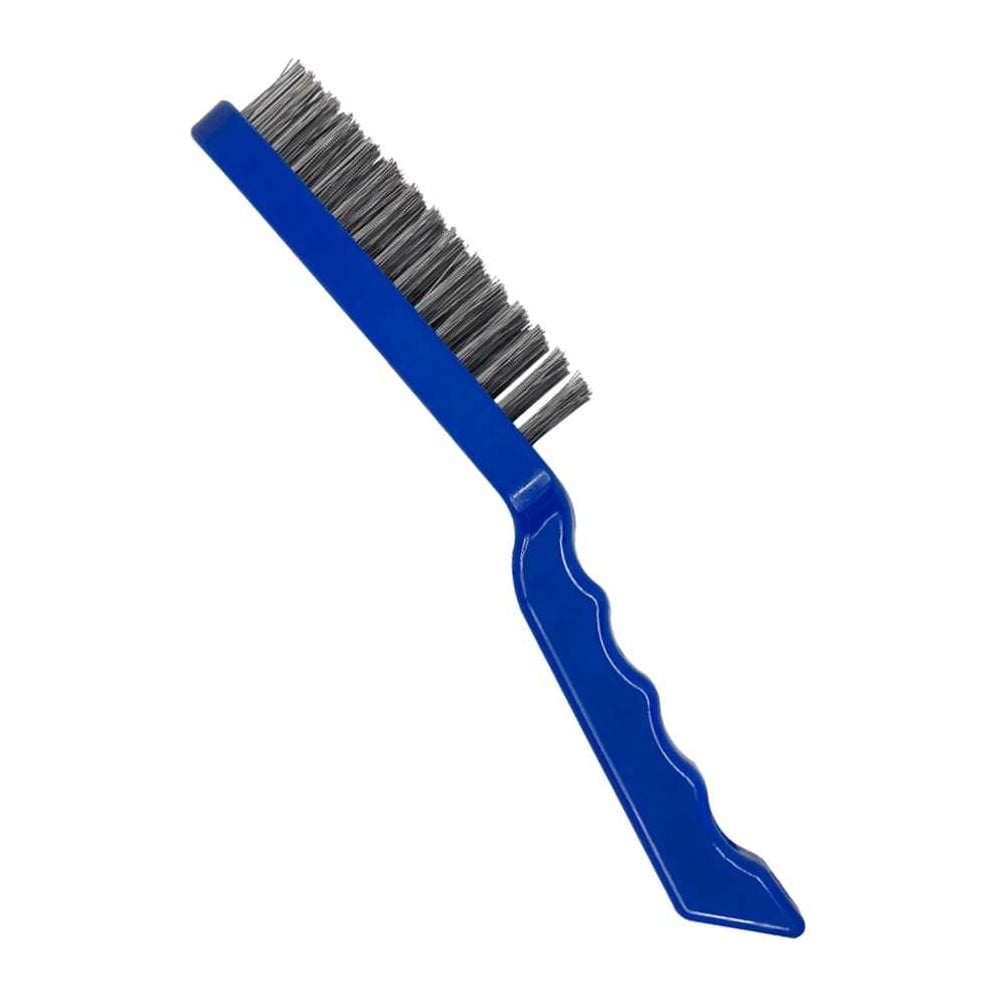 Щетка по металлу vertextools с пластиковой ручкой, 4-ряд 1212-03 ...