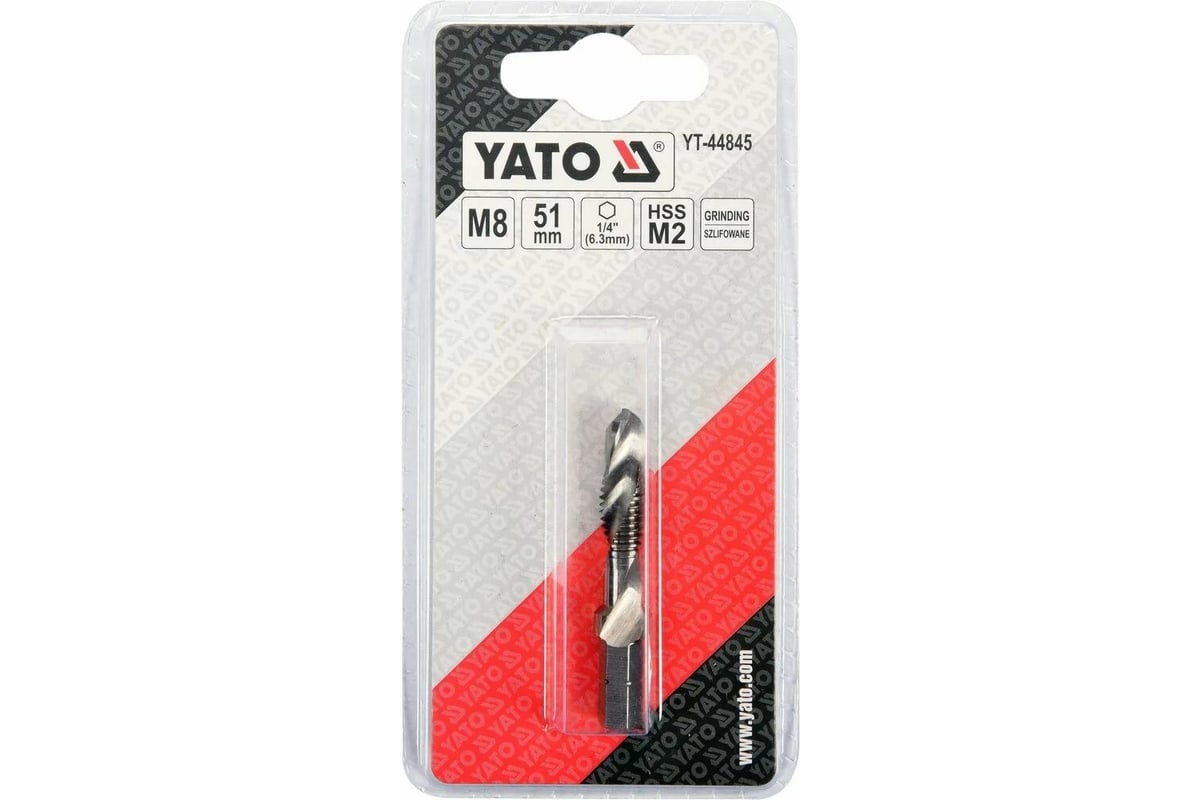 -метчик YATO М8 HEX YT-44845 - выгодная цена, отзывы .