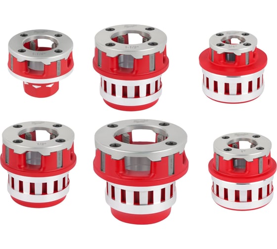 Комплект плашек для резьбонарезного инструмента Milwaukee FPT2HK BSPT Alloy 4932480249 1