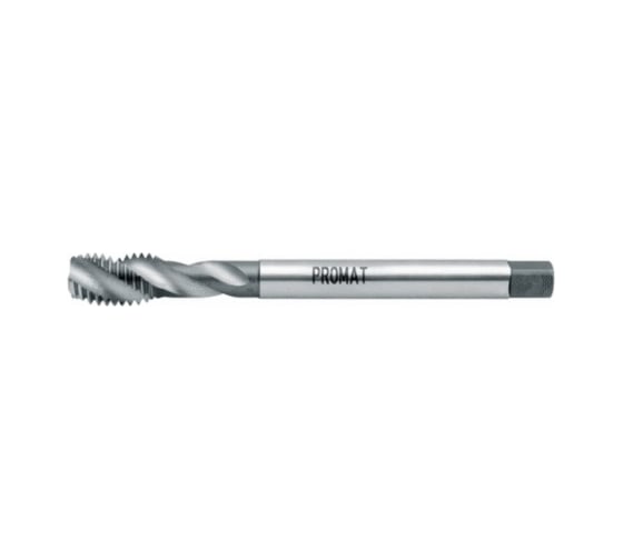 Машинный метчик PROMAT М12x1.75, с винтовыми канавками, HSSCo5, DIN371 4000867382 1