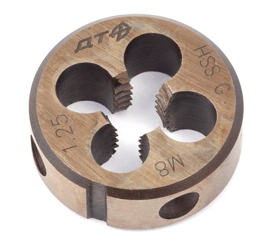 Плашка Дело Техники M8х1.25 мм, 25 231084 1