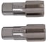 Трубный цилиндрический метчик SOVIS м/р G 1 1/4" Р6М5 комплект из 2-х шт. 23223 2