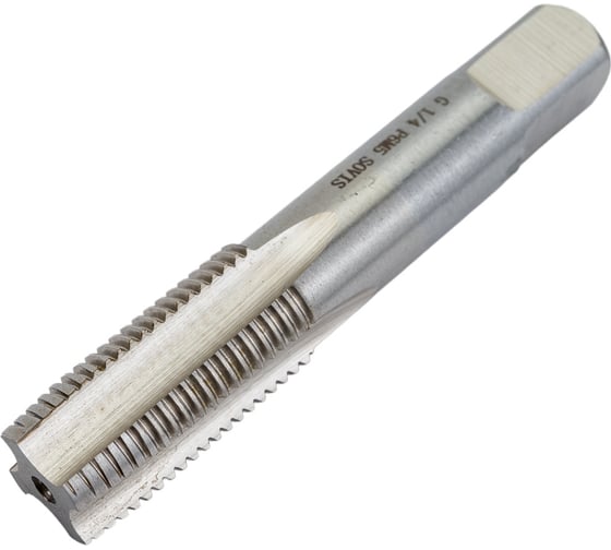 Трубный цилиндрический метчик SOVIS м/р G 1/4" Р6М5 комплект из 2-х шт. 18224